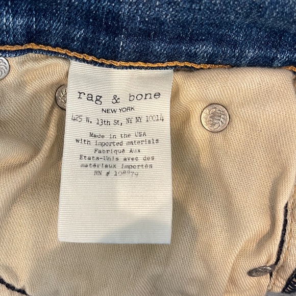 Rag and Bone Low-Rise Skinny Jeans (Size 26) - Picture 6 of 6